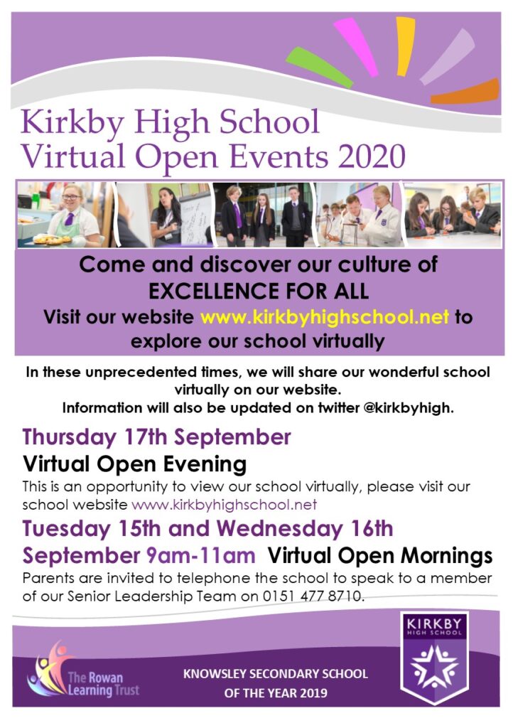 kirkby high school tour